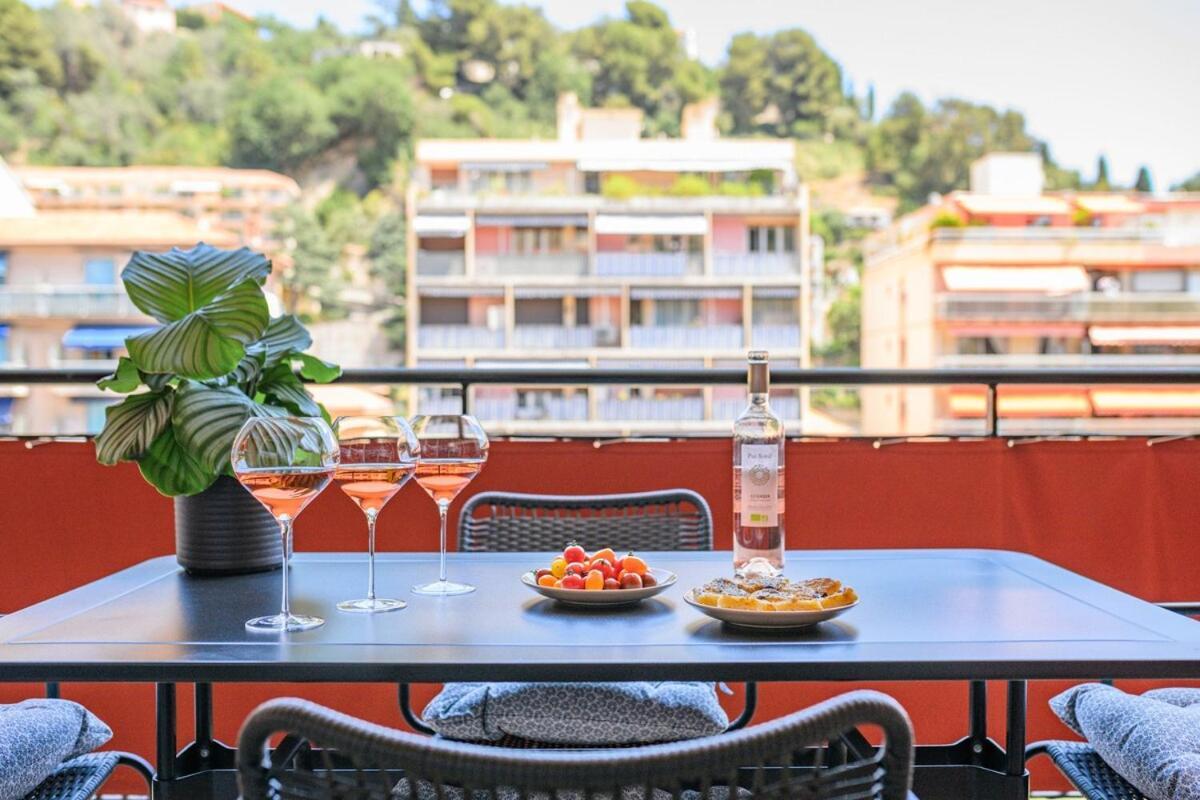 Le Coq Wagner - Garage - Swimming Pool Appartement Menton Buitenkant foto